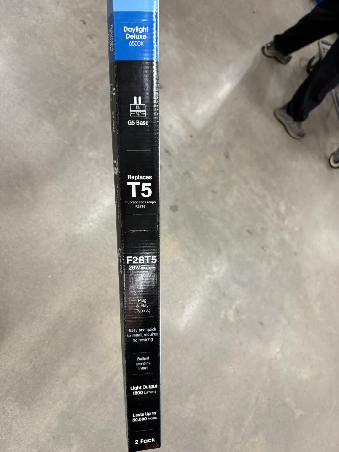 46" LED Direct Replacement T5 Fluorescent Lamps - 2 Pack - photo 5