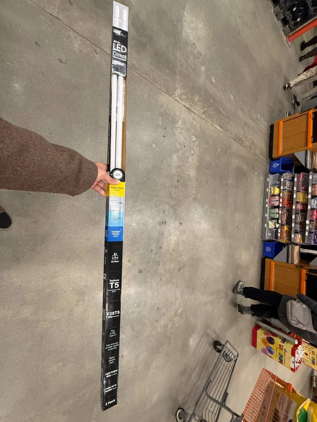 46" LED Direct Replacement T5 Fluorescent Lamps - 2 Pack - photo 2