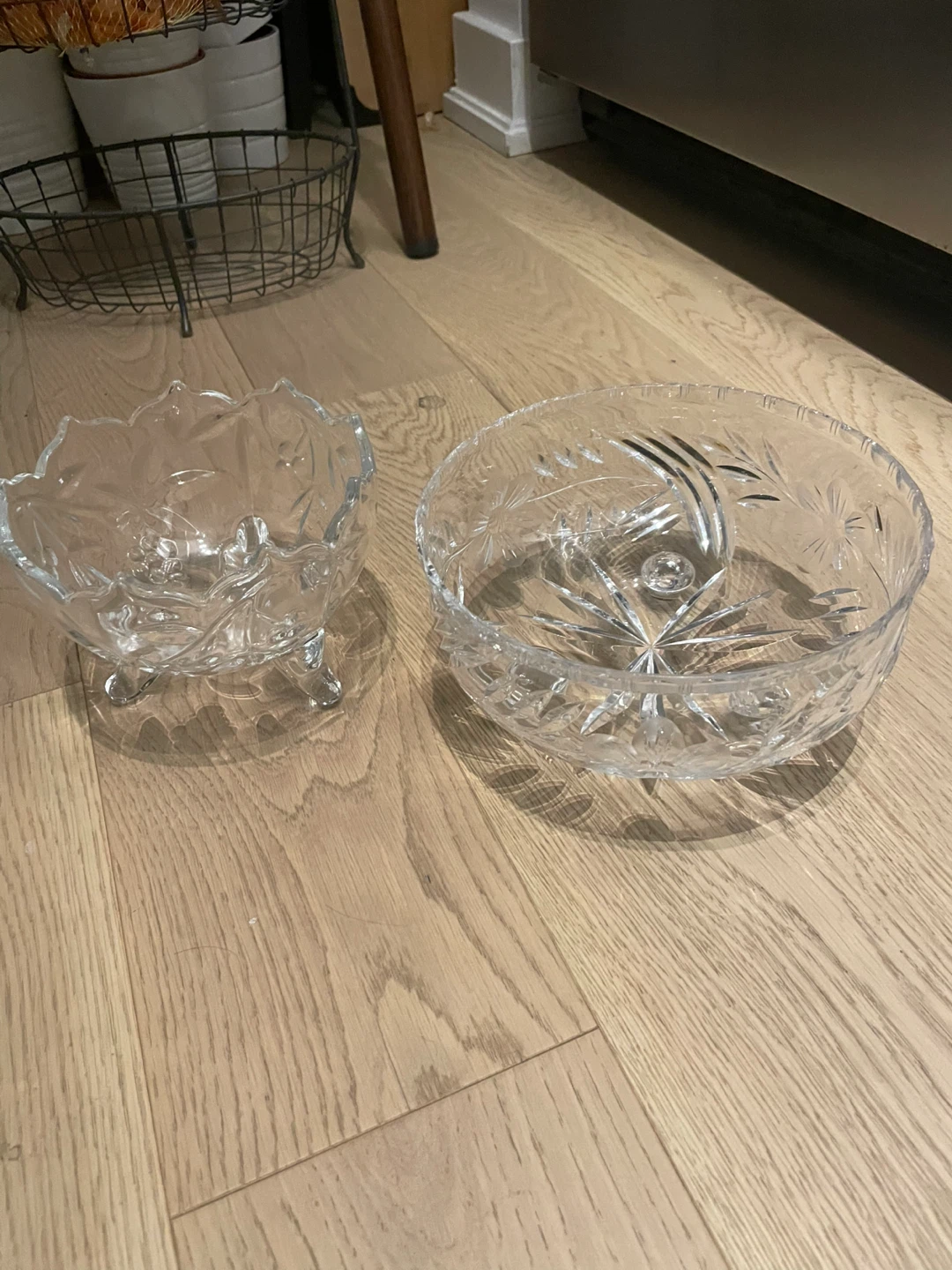 Set of 2 Crystal Glass Bowls - photo 2