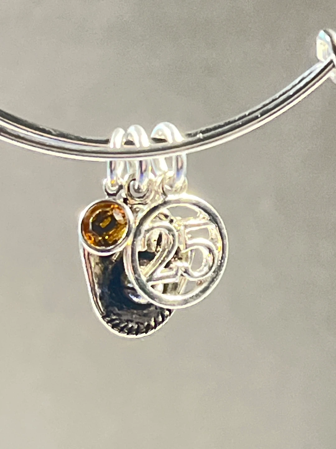 Alex and Ani Baseball Charm Bangle Bracelet - photo 4