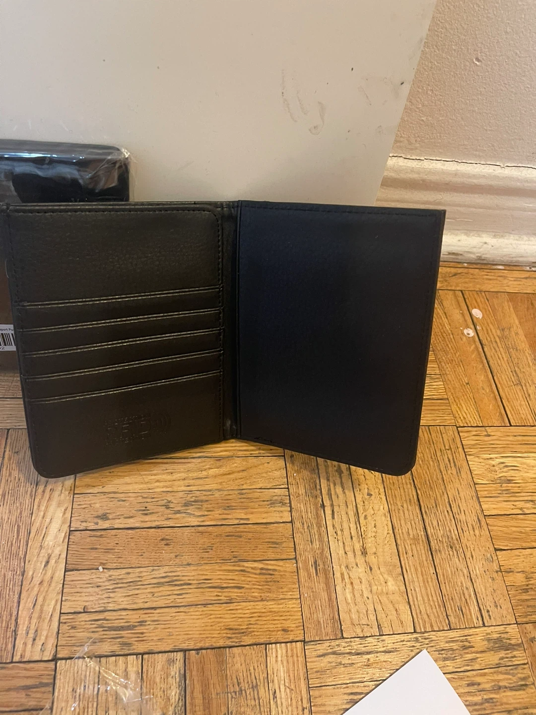 Black RFID Passport Holder (1-Pack)