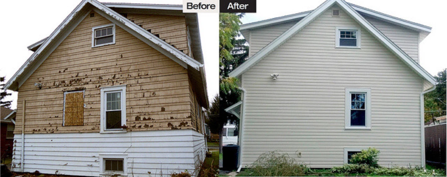 Siding repairs & renovations