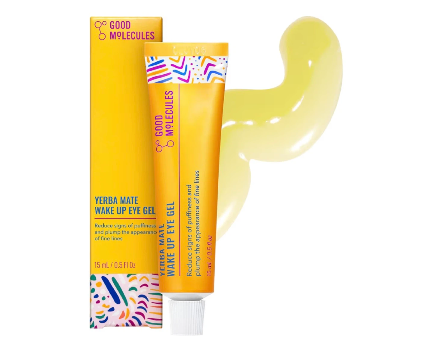 Brand New Good Molecules Yerba Mate Wake Up Eye Gel (15 ml)
