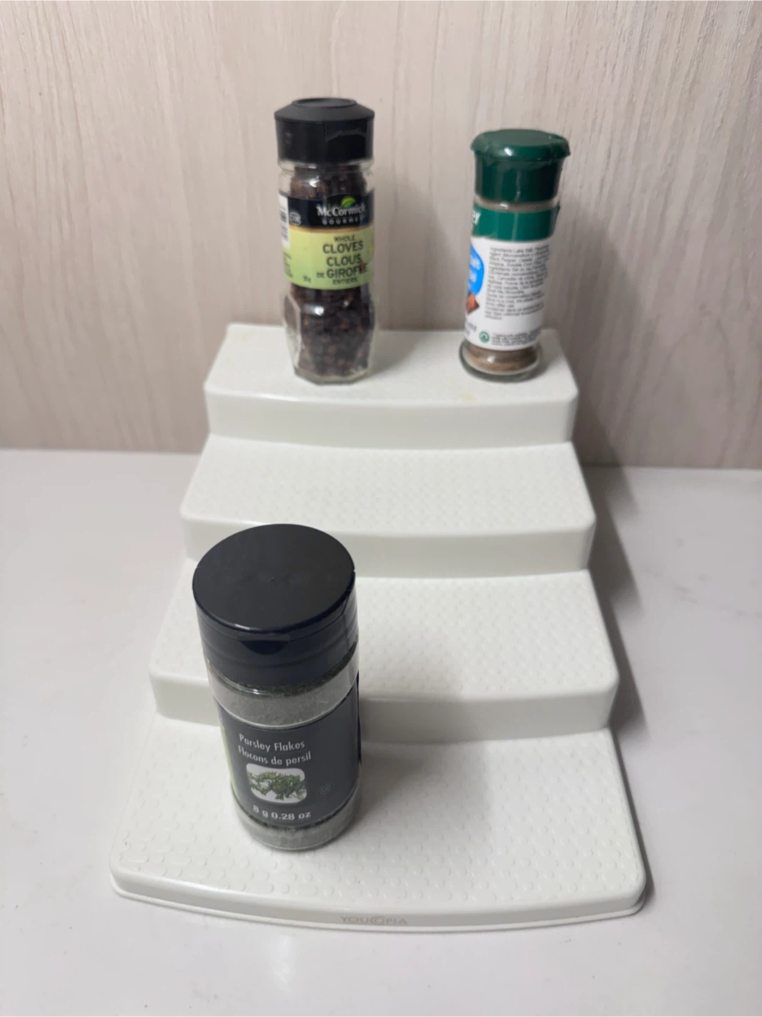 White 4 - Tier Step Shelf Organizer - photo 2