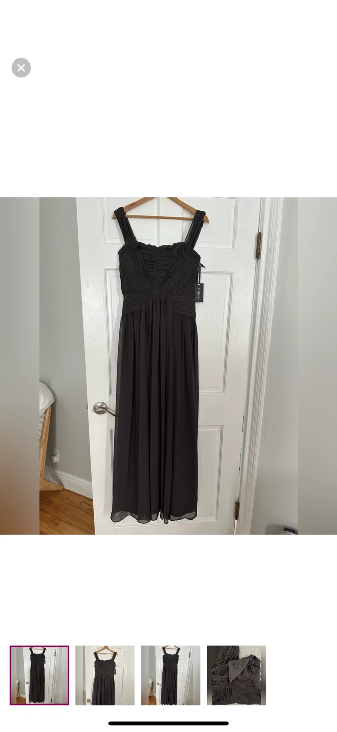 Vera Wang Black Maxi Dress