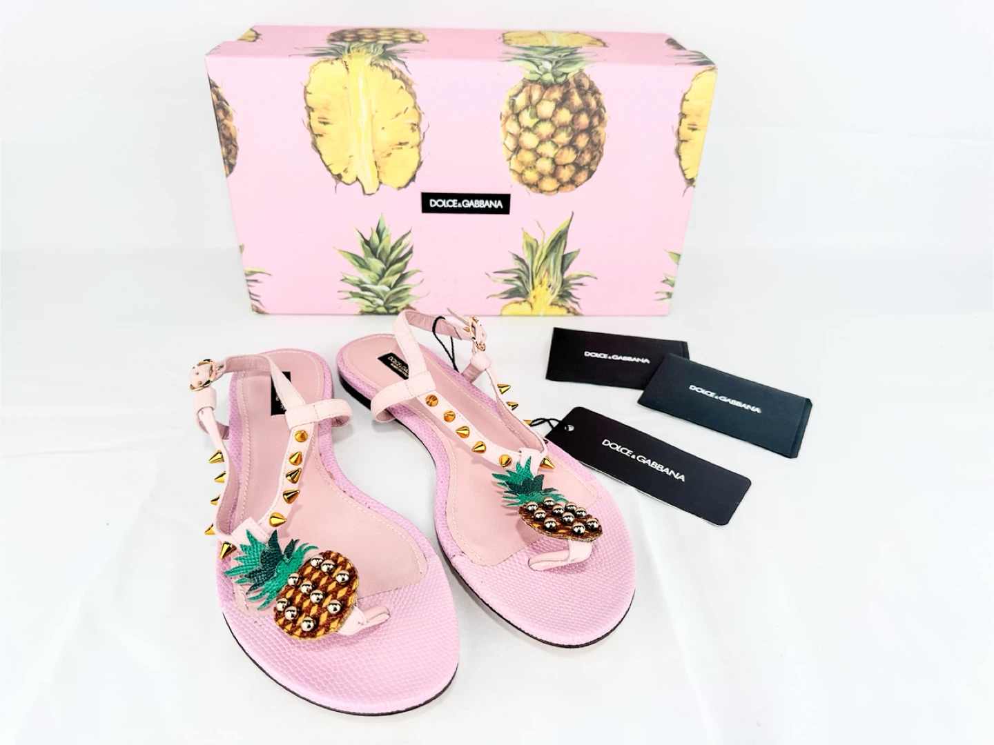 Dolce & Gabbana Pineapple Collection Sandals 40 EU NWT - photo 3