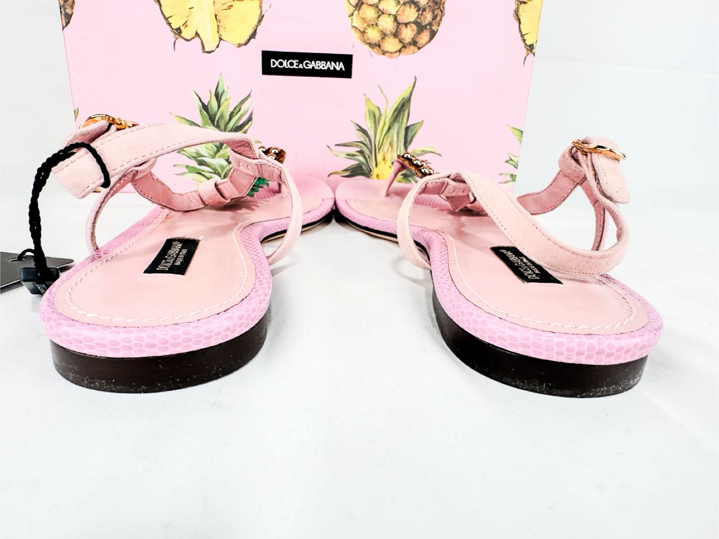 Dolce & Gabbana Pineapple Collection Sandals 40 EU NWT - photo 4