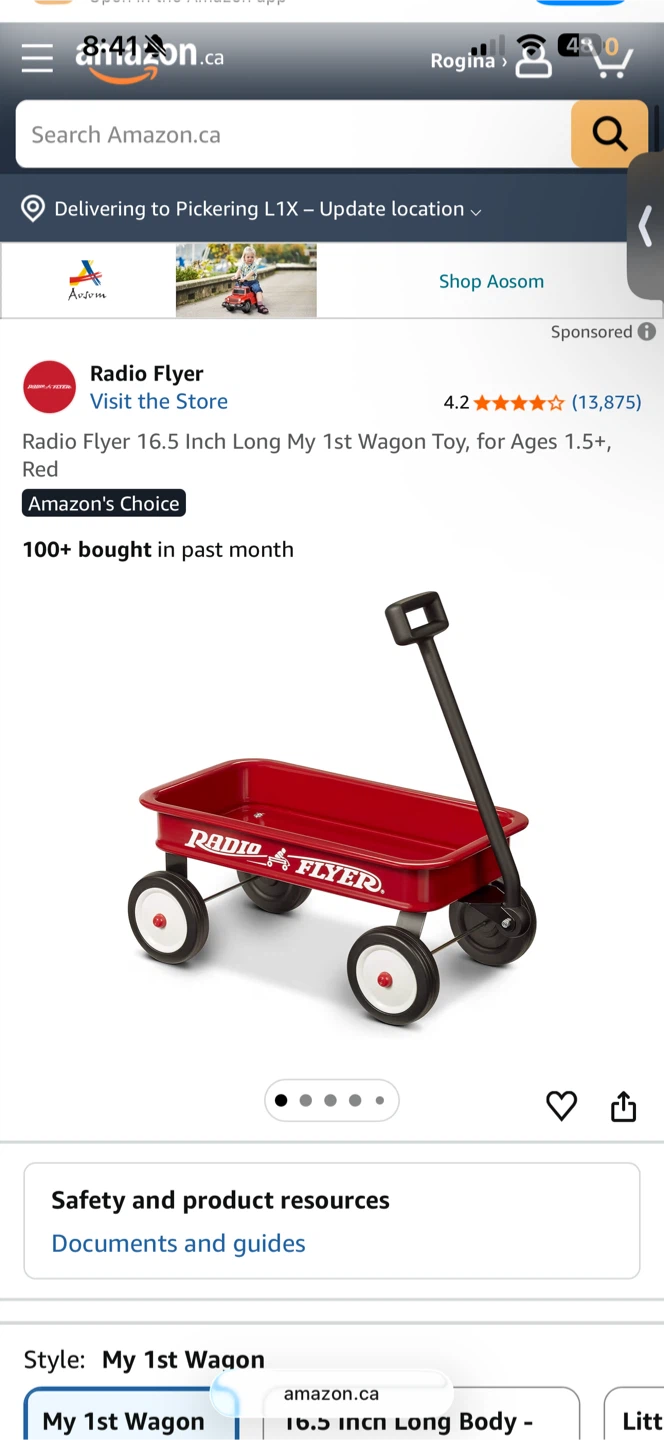 Wagon toy