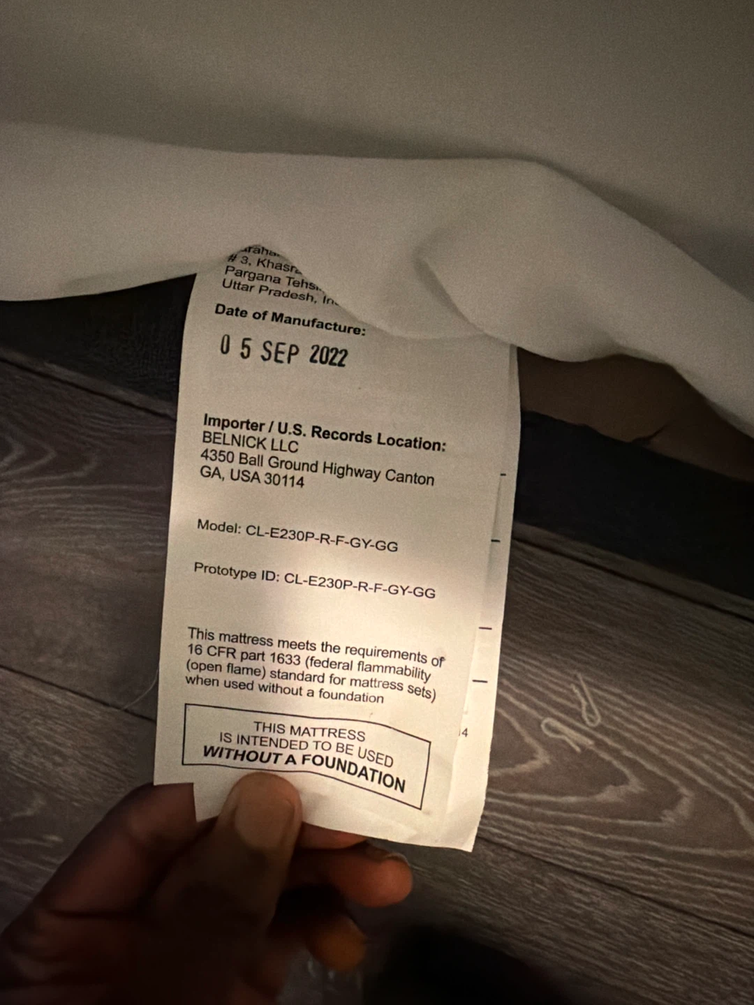BELNICK LLC Mattress (Full) - photo 2