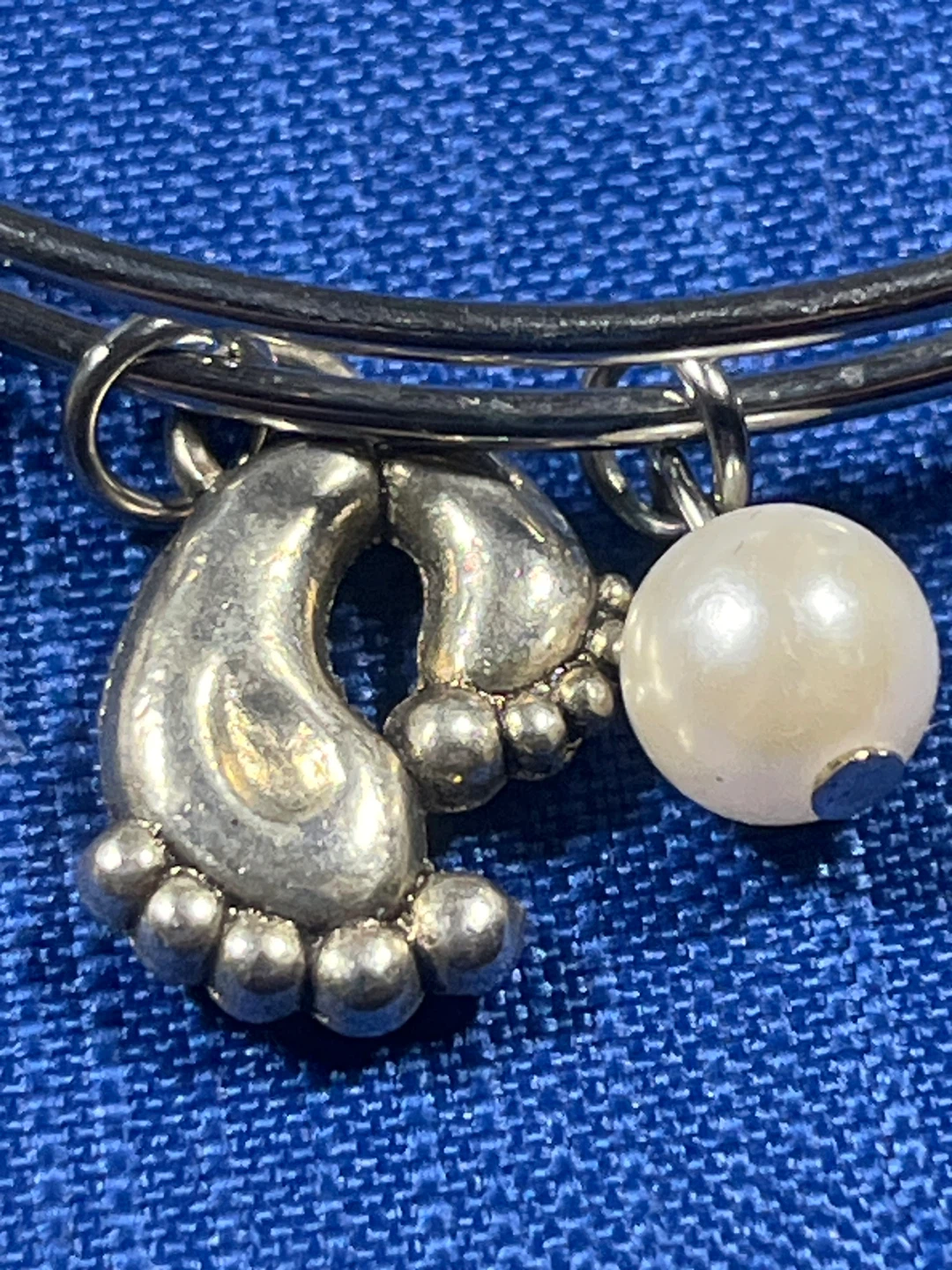 Pregnancy Announcement "Coming Soon" Charm Bracelet - photo 5
