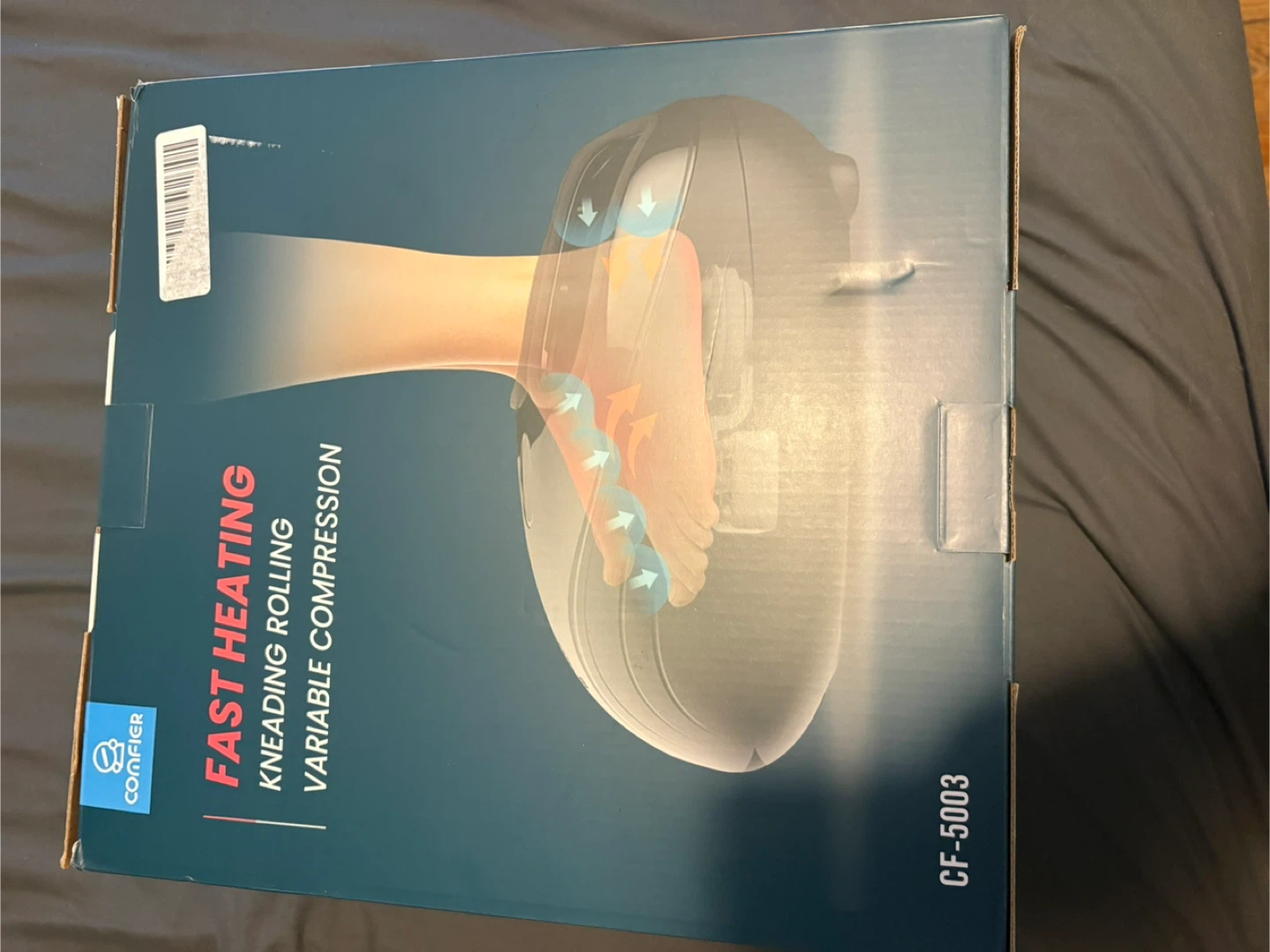 Comfier Shiatsu Foot Massager with Compression and Heat - photo 5