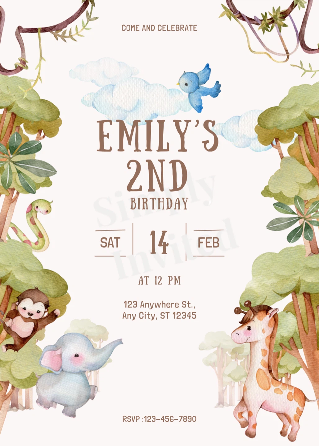 Personalized Digital Party Invites for Boys & Girls - photo 5