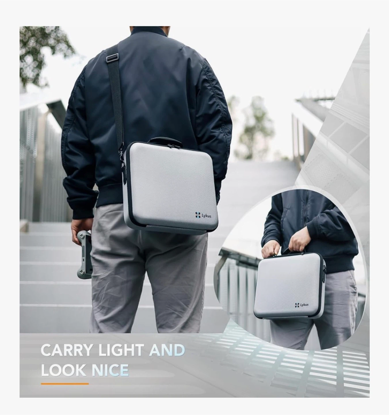 Lykus Carrying Case for DJI Mini 4 Pro/Mini 3 Pro - photo 4