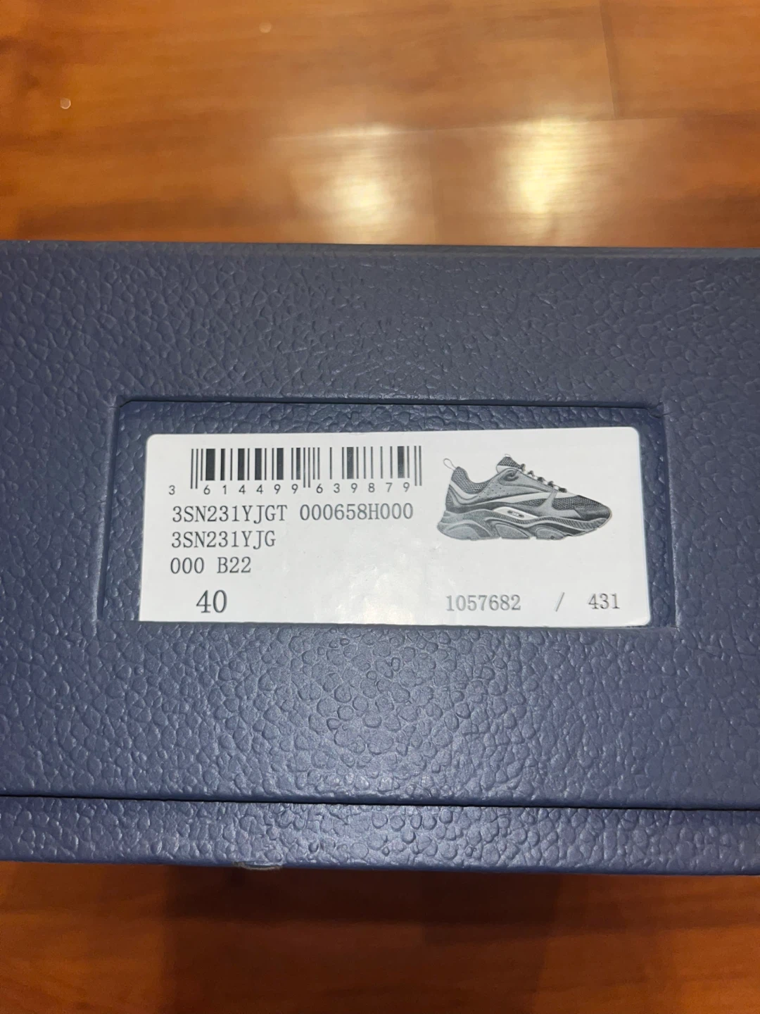 DIOR B23 Sneakers Size 40