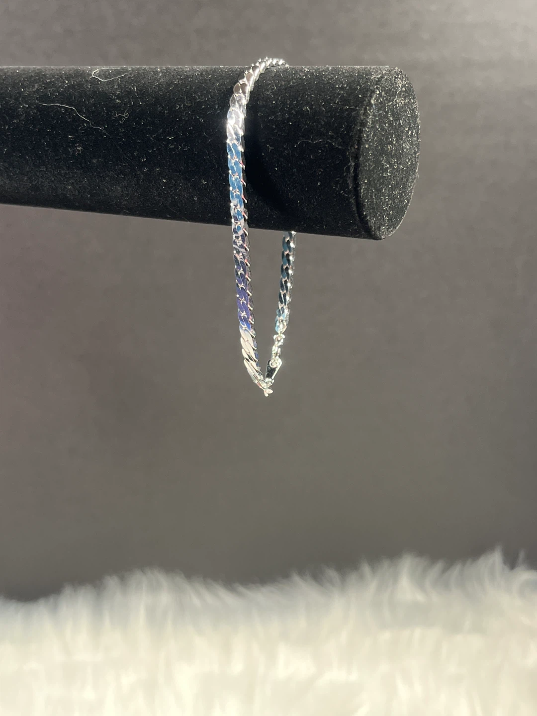 Silver Tone Chain Bracelet