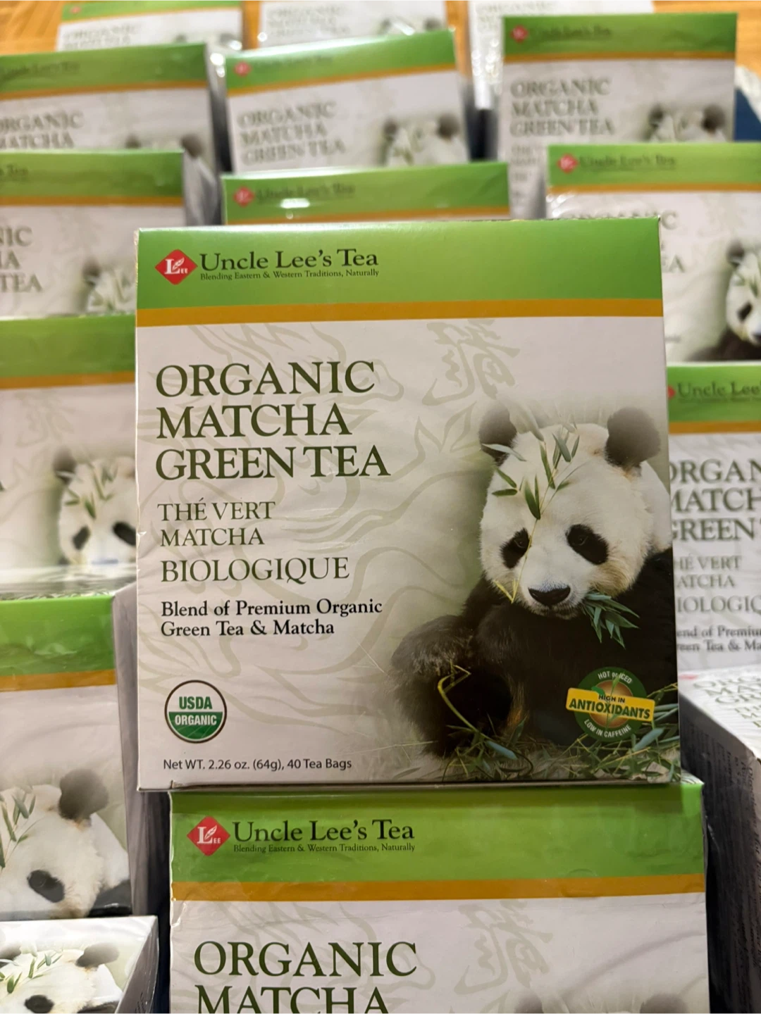 Brand New Uncle Lee's Tea Organic Matcha Green Tea 40tea bags - photo 2