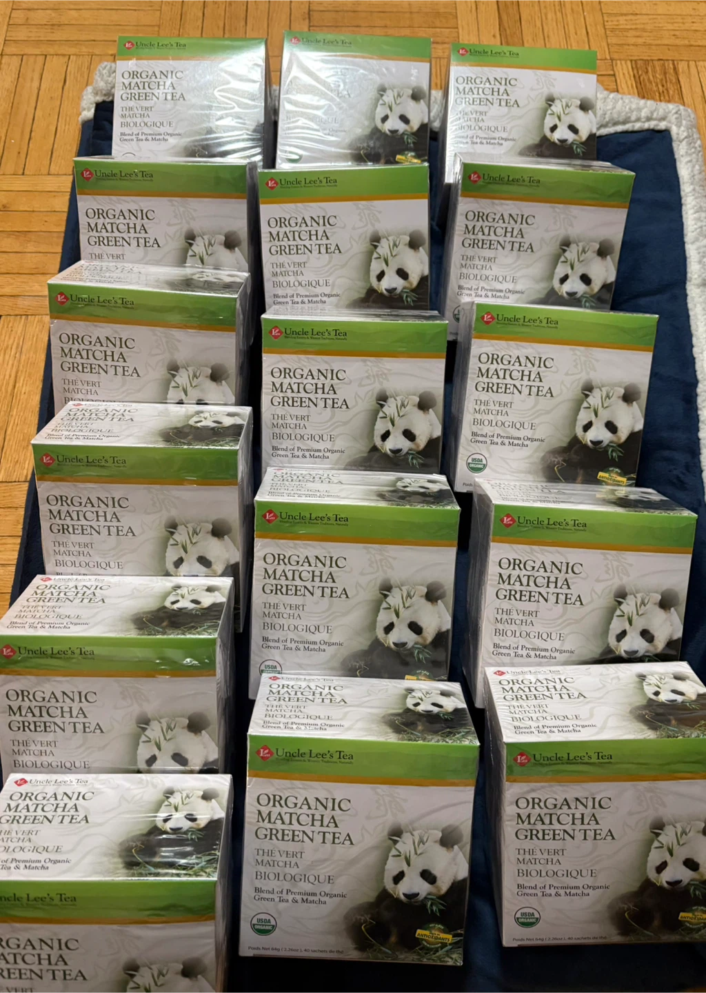 Brand New Uncle Lee's Tea Organic Matcha Green Tea 40tea bags - photo 4