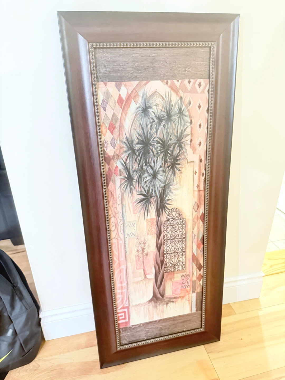 Framed Wall Art Print - Tropical Tree Design - photo 2
