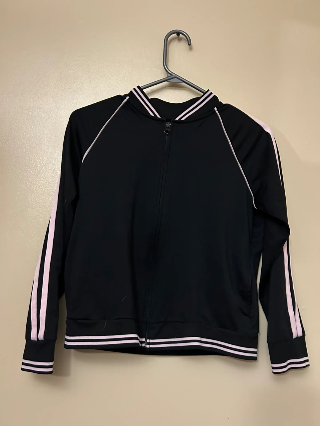 3PC Black & Pink Track Suit Kids Size 10/12 - photo 5