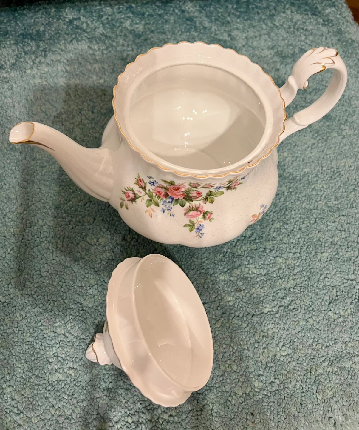 Vintage Royal Albert “ moss rose “ bone china replacement - photo 5