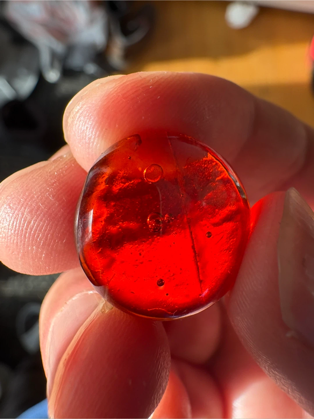 Red precious stone - photo 2