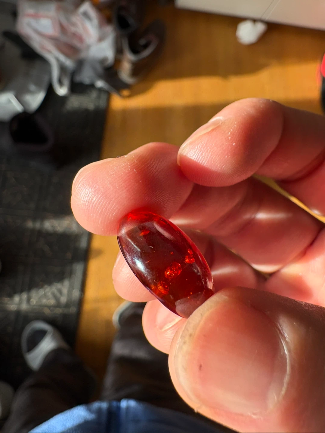 Red precious stone - photo 5