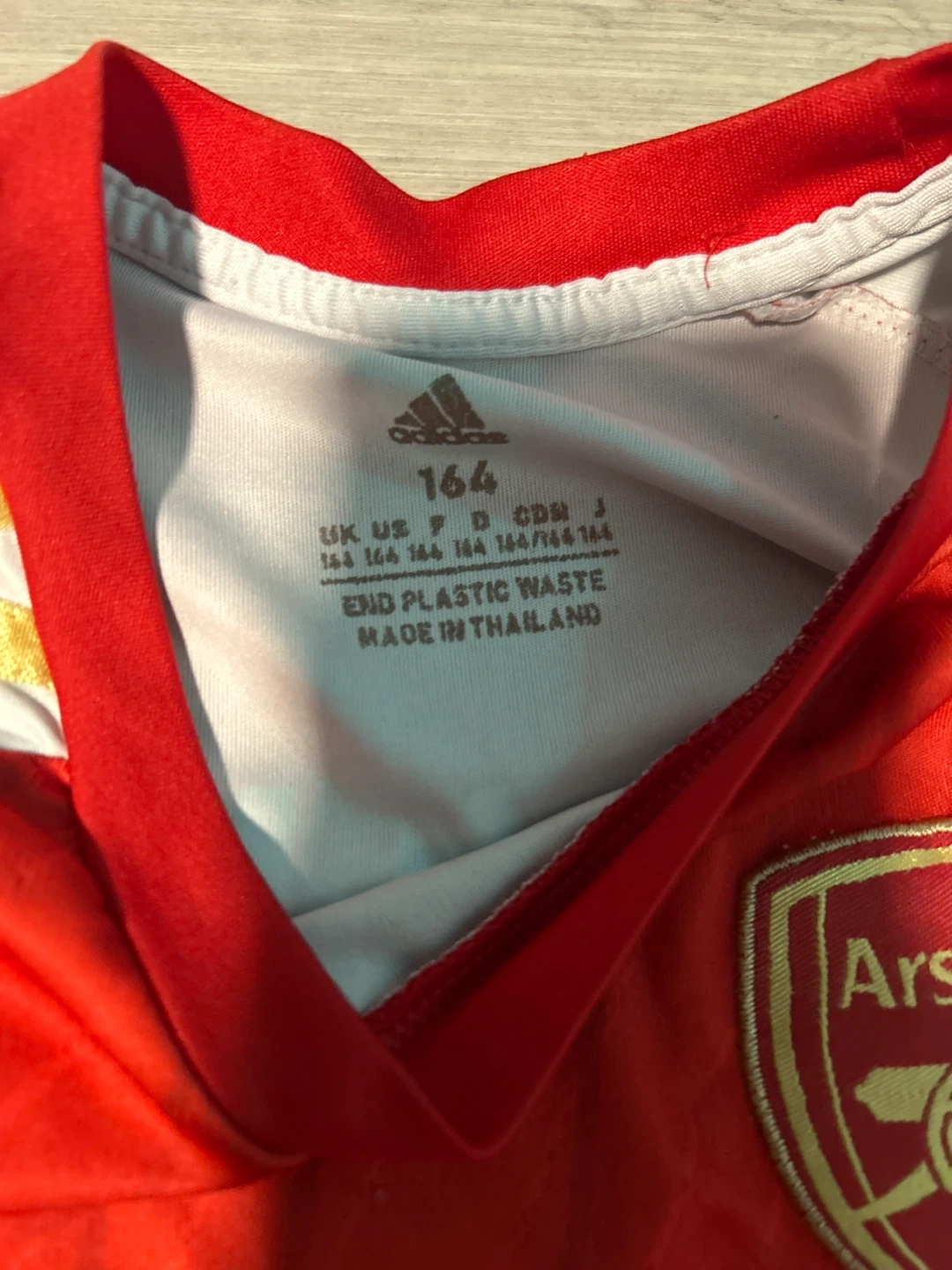Aresenal soccer jersey - photo 4