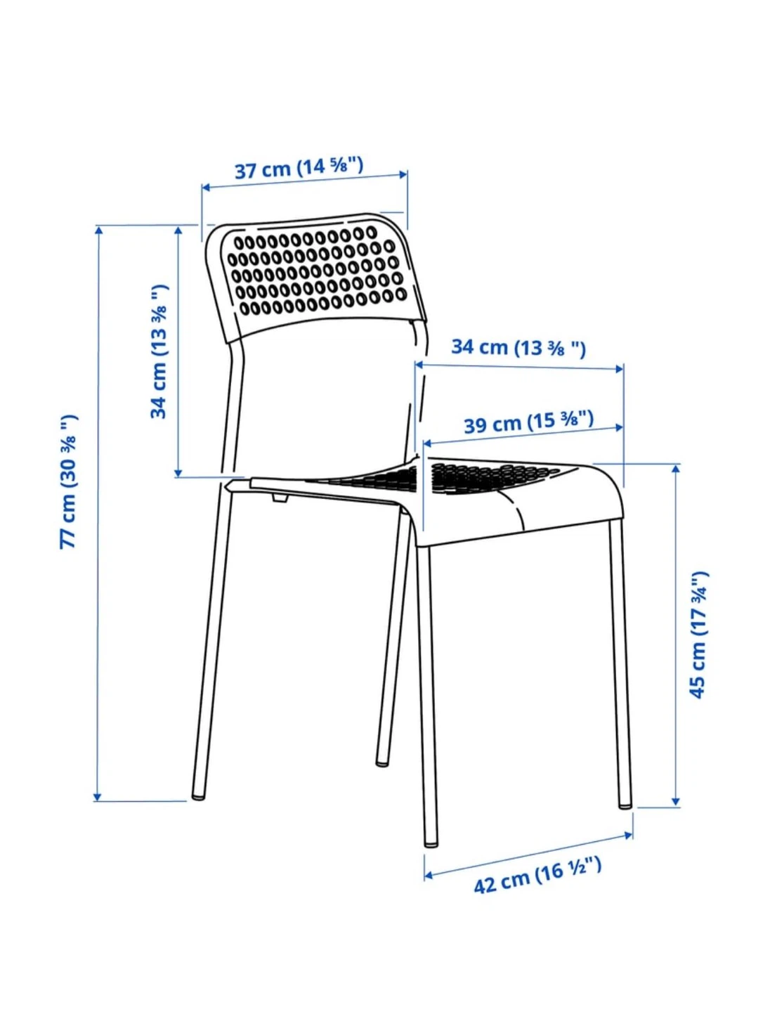 2x Ikea Sandsberg chairs (2 chairs) - photo 2