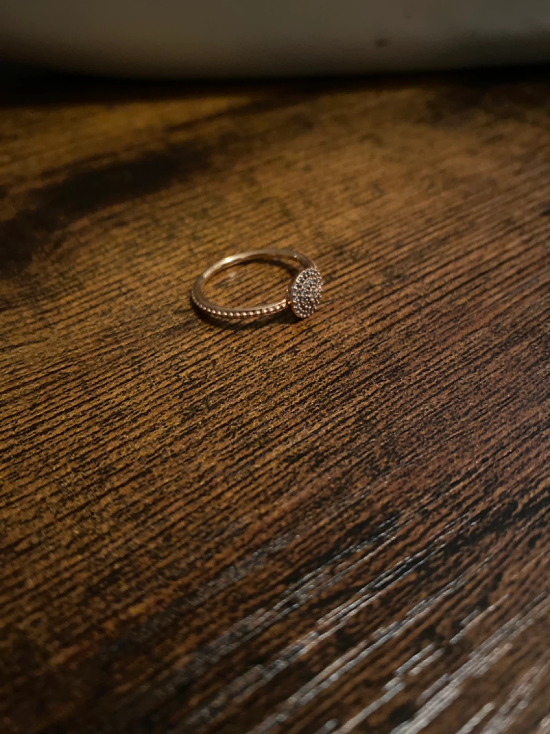 Pandora Sparkling Double Halo Ring Rose Gold - photo 2