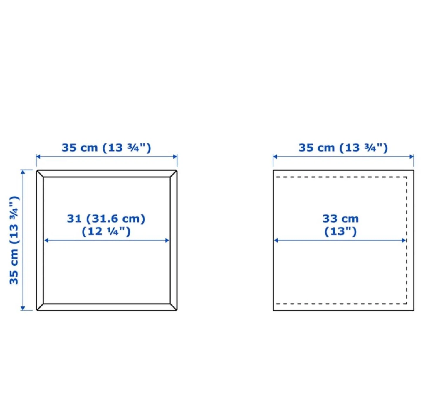 2x Ikea Eket cabinet/shelf boxes, 2 pieces, white - photo 2