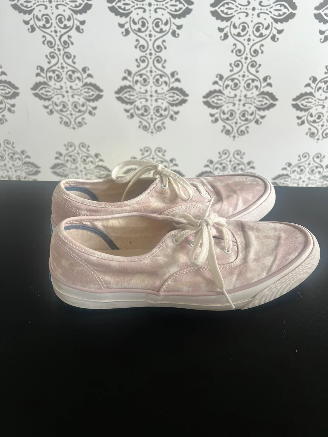 Keds Pink Tie-Dye Canvas Sneakers
