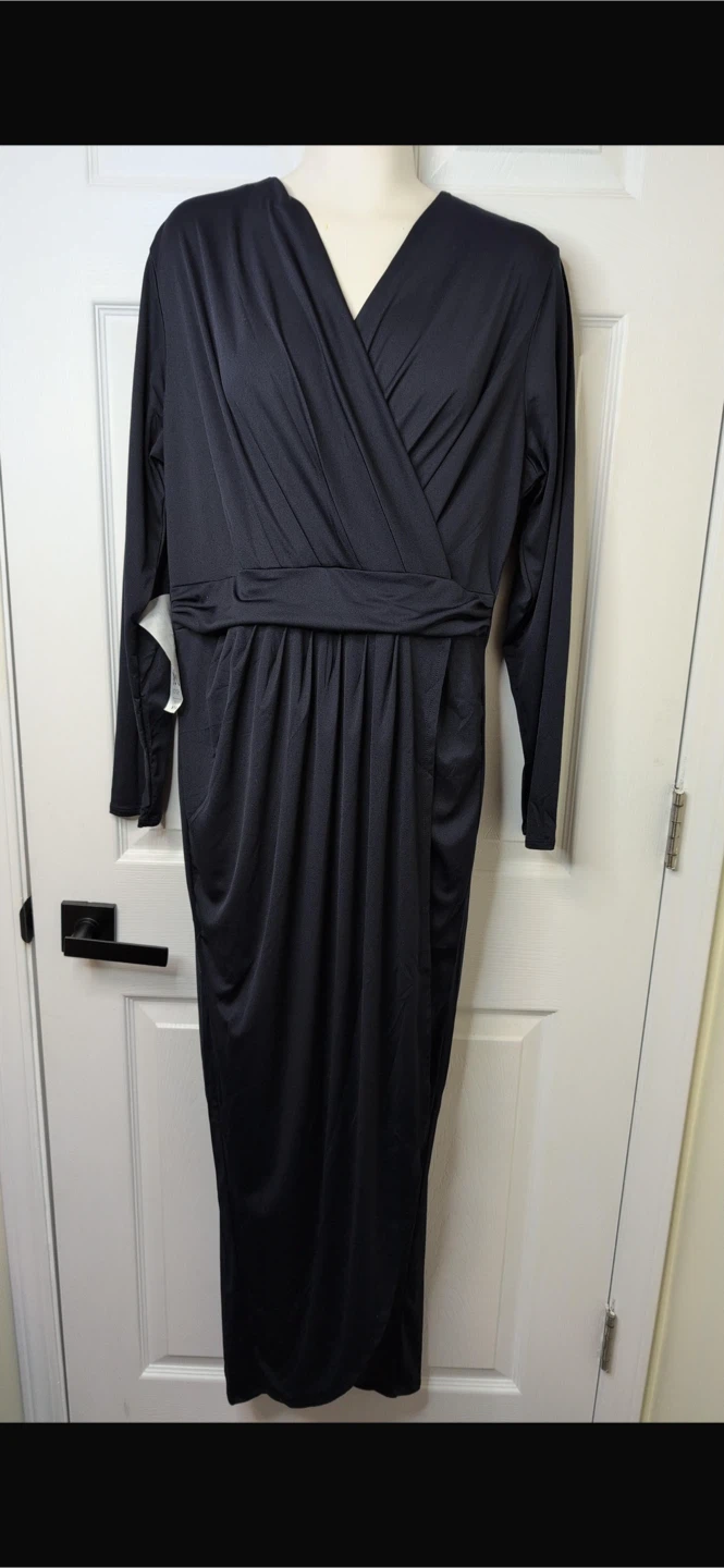 NEW! Koh Koh Dark Navy Blue Maxi Dress - Size XL - photo 2