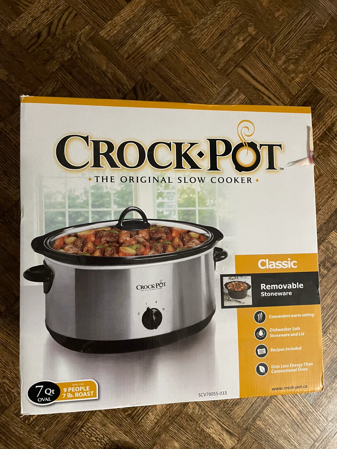 Crock-Pot Classic 7 Qt Oval Slow Cooker