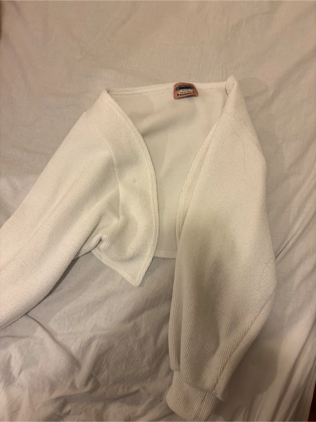 White Bolero Shrug