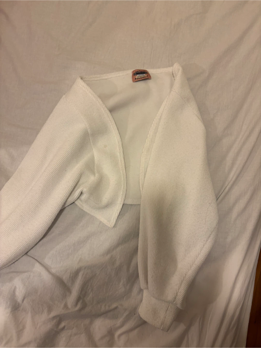 White Bolero Shrug - photo 2