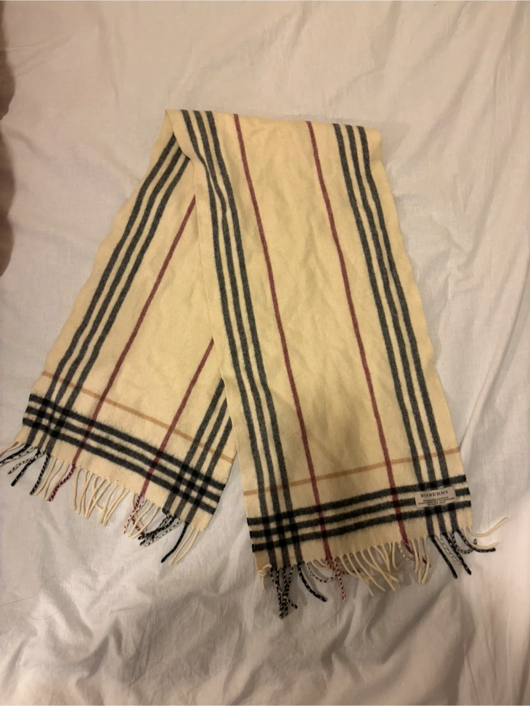 Wool Burberry Scarf