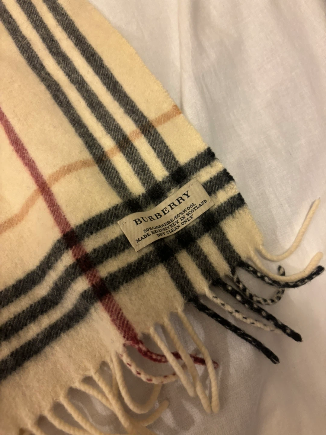 Wool Burberry Scarf - photo 2