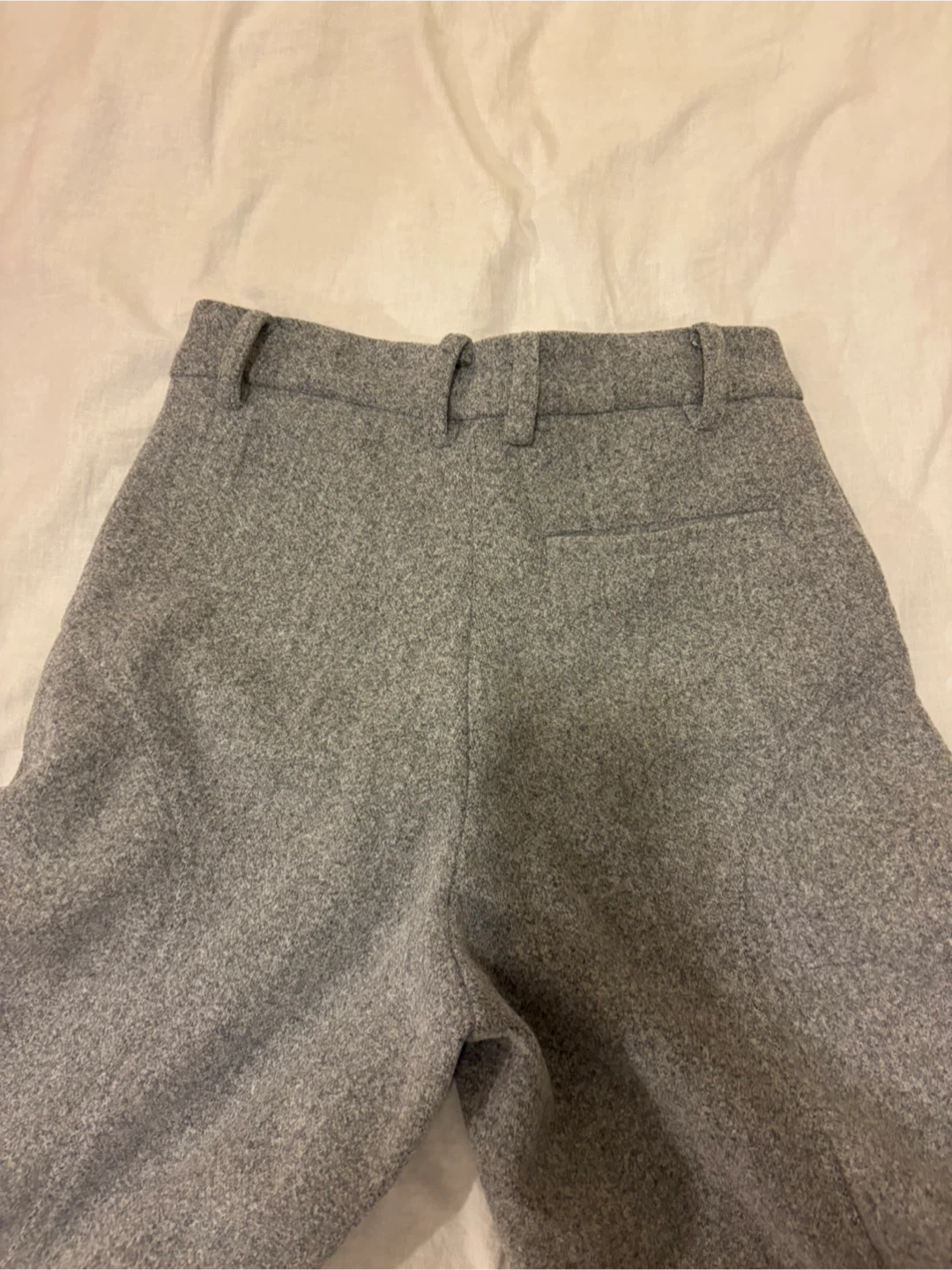 Laminapparel Grey Wide Leg Pants Size S - photo 4