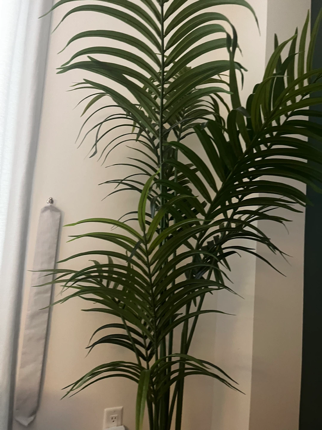 Artificial Areca Palm Plant in Woven Basket - photo 3