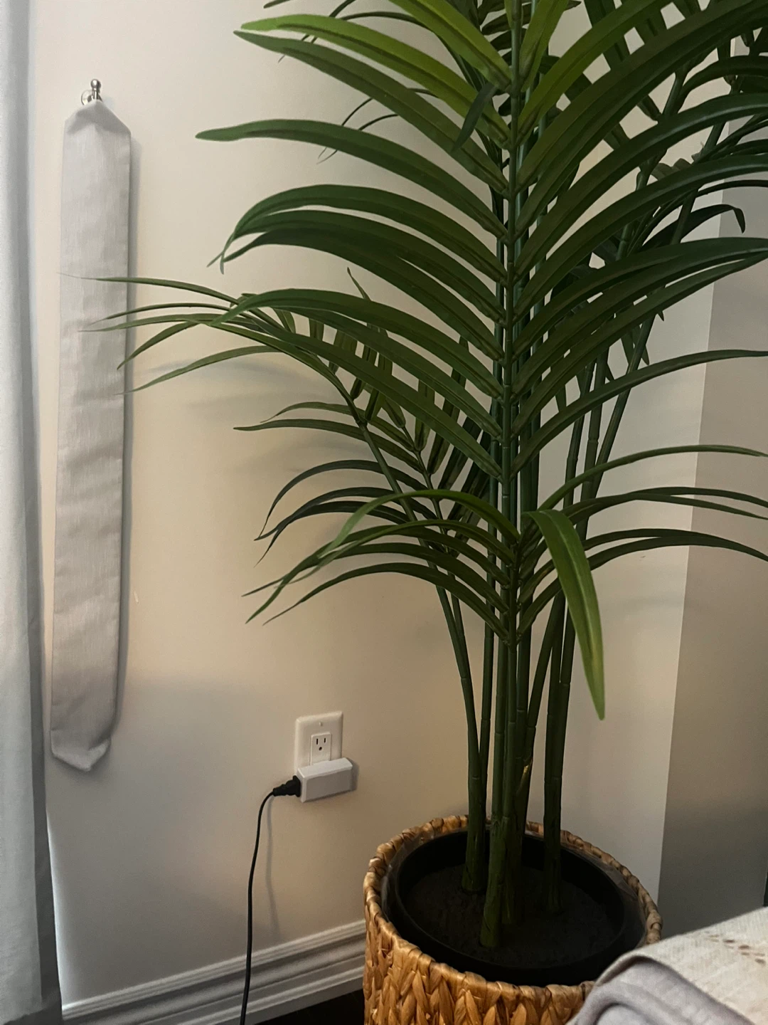 Artificial Areca Palm Plant in Woven Basket - photo 2