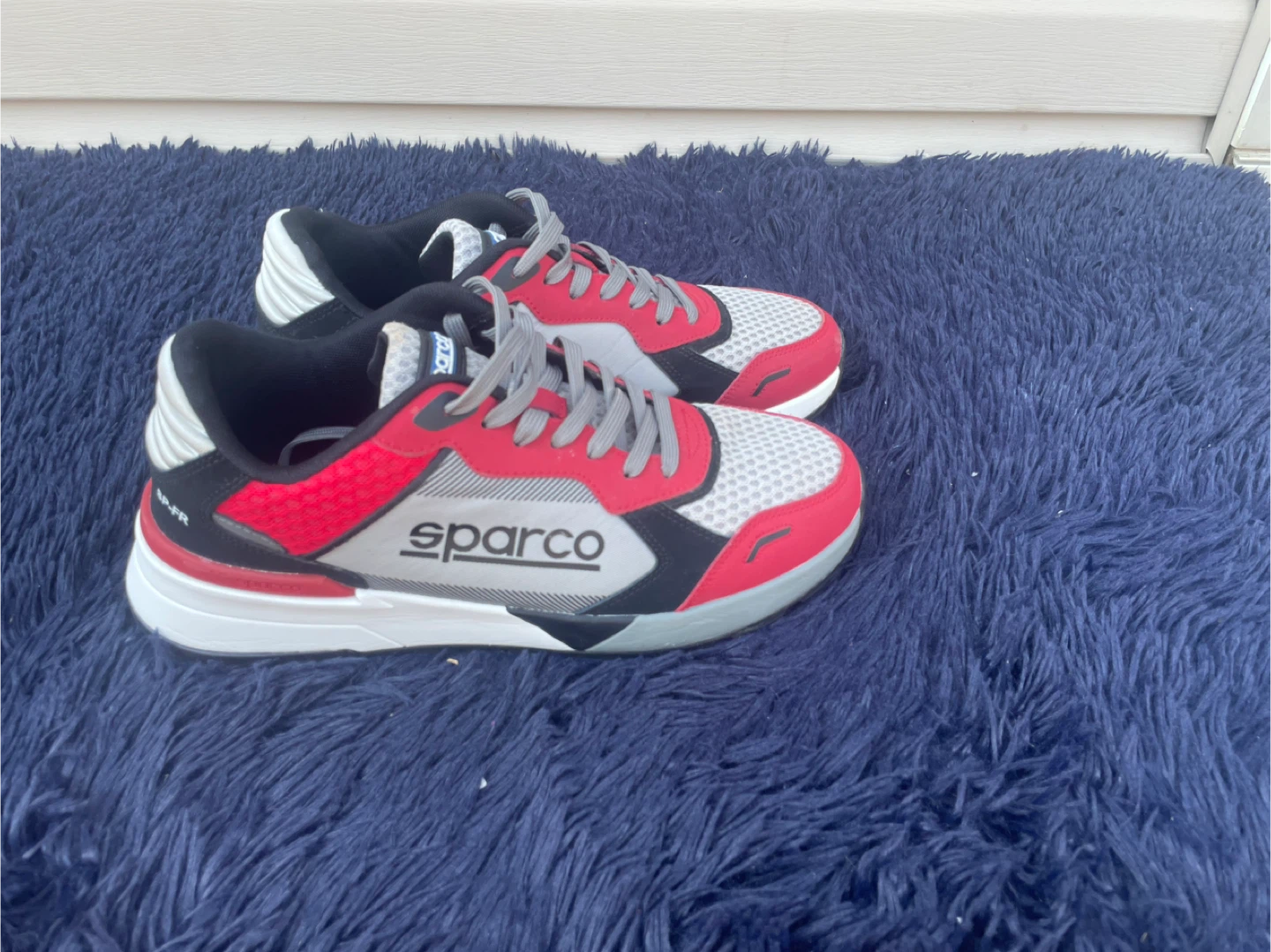 Sparco Red and Grey Athletic Shoes - photo 3