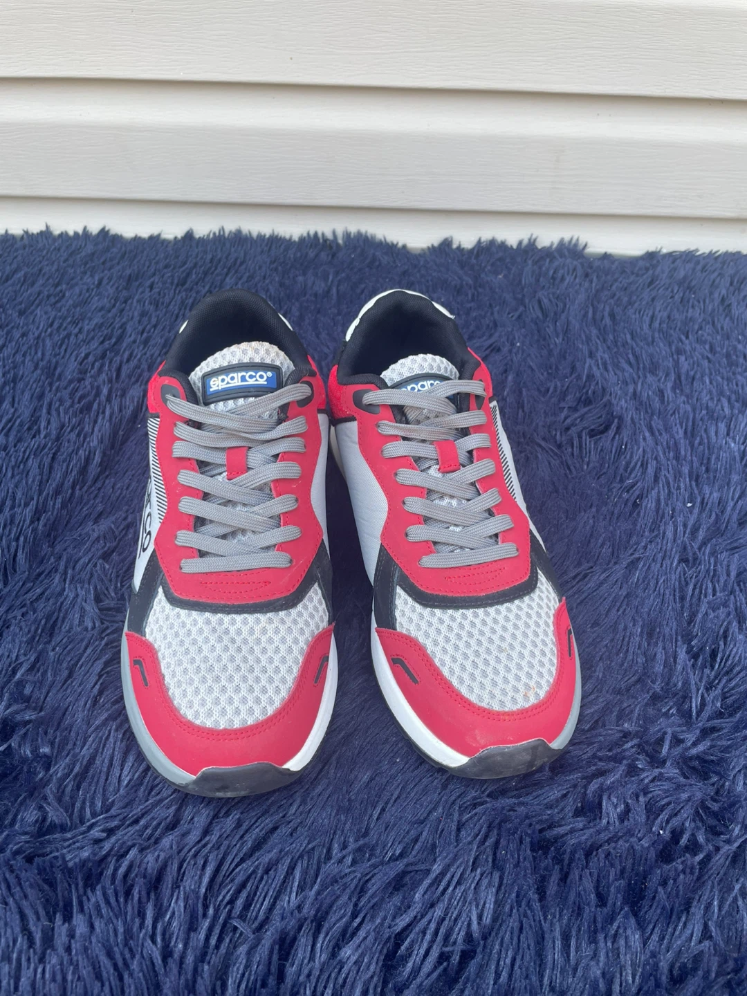 Sparco Red and Grey Athletic Shoes - photo 4