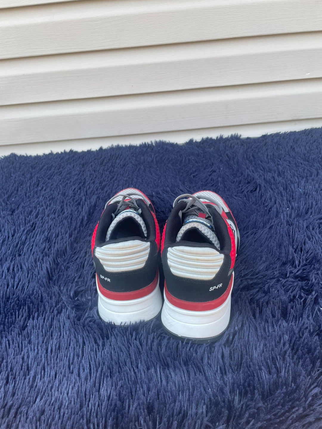 Sparco Red and Grey Athletic Shoes - photo 2