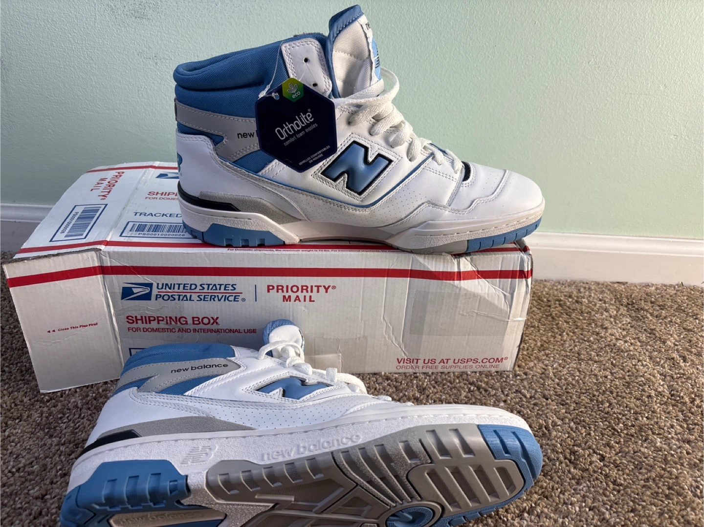 New Balance 650 High Top Sneakers size 11.5 - photo 3