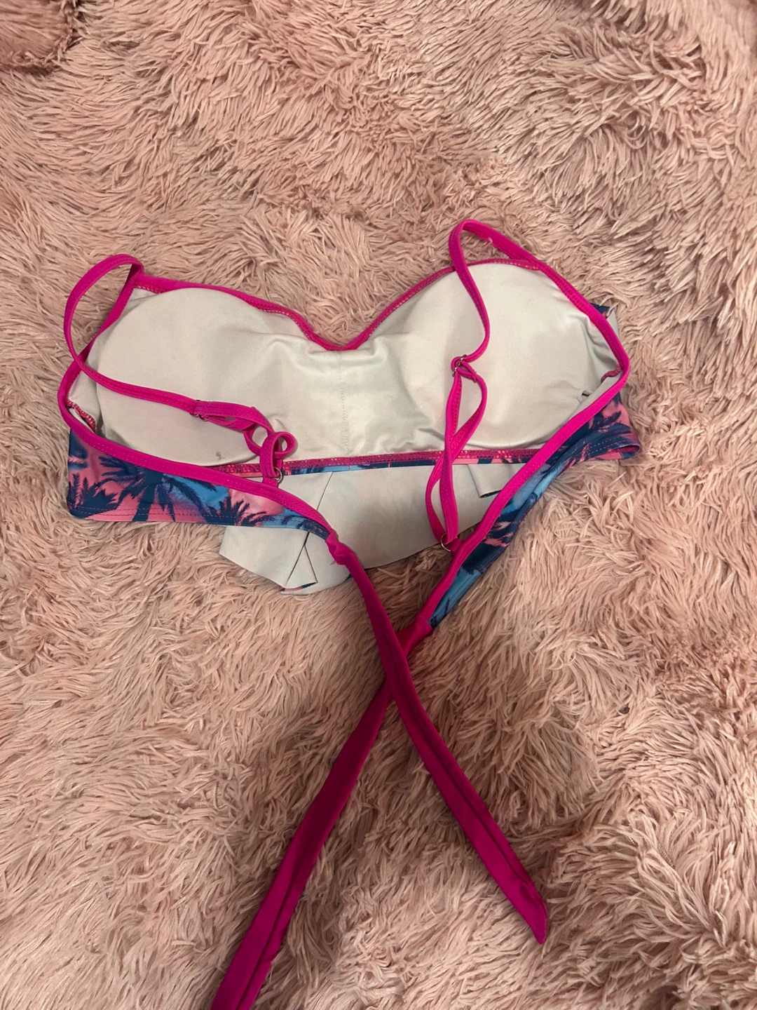 Tropical Palm Tree Bikini Top - photo 2