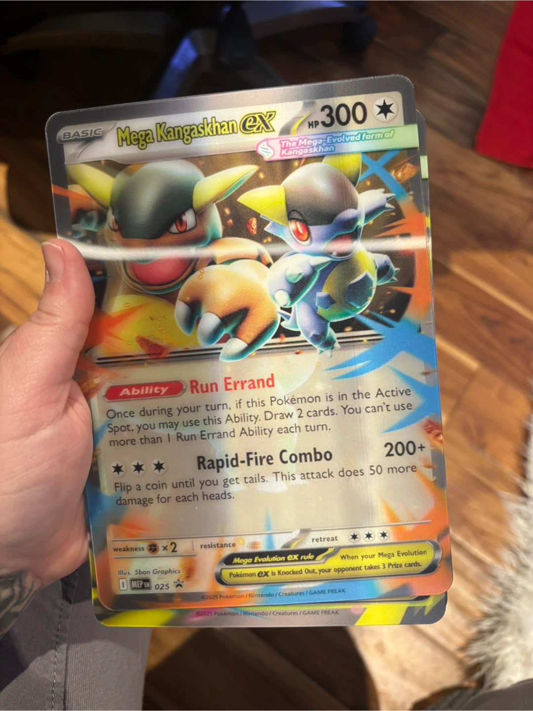 Mega Lucario, Mega Venusaur, Mega Kangaskhan jumbo Pokemon cards - photo 4