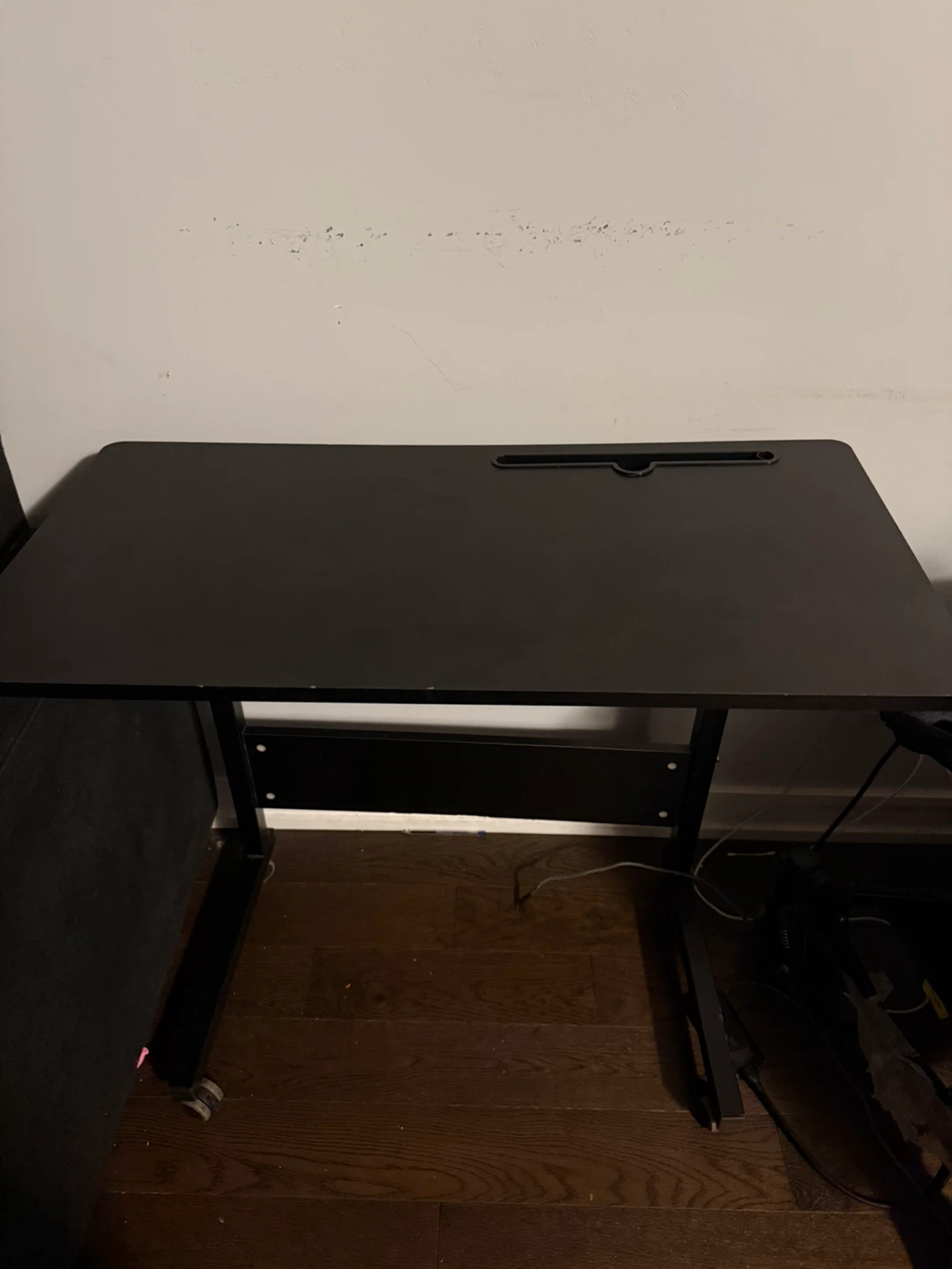 Black Standing Desk with Tablet Slot - photo 3