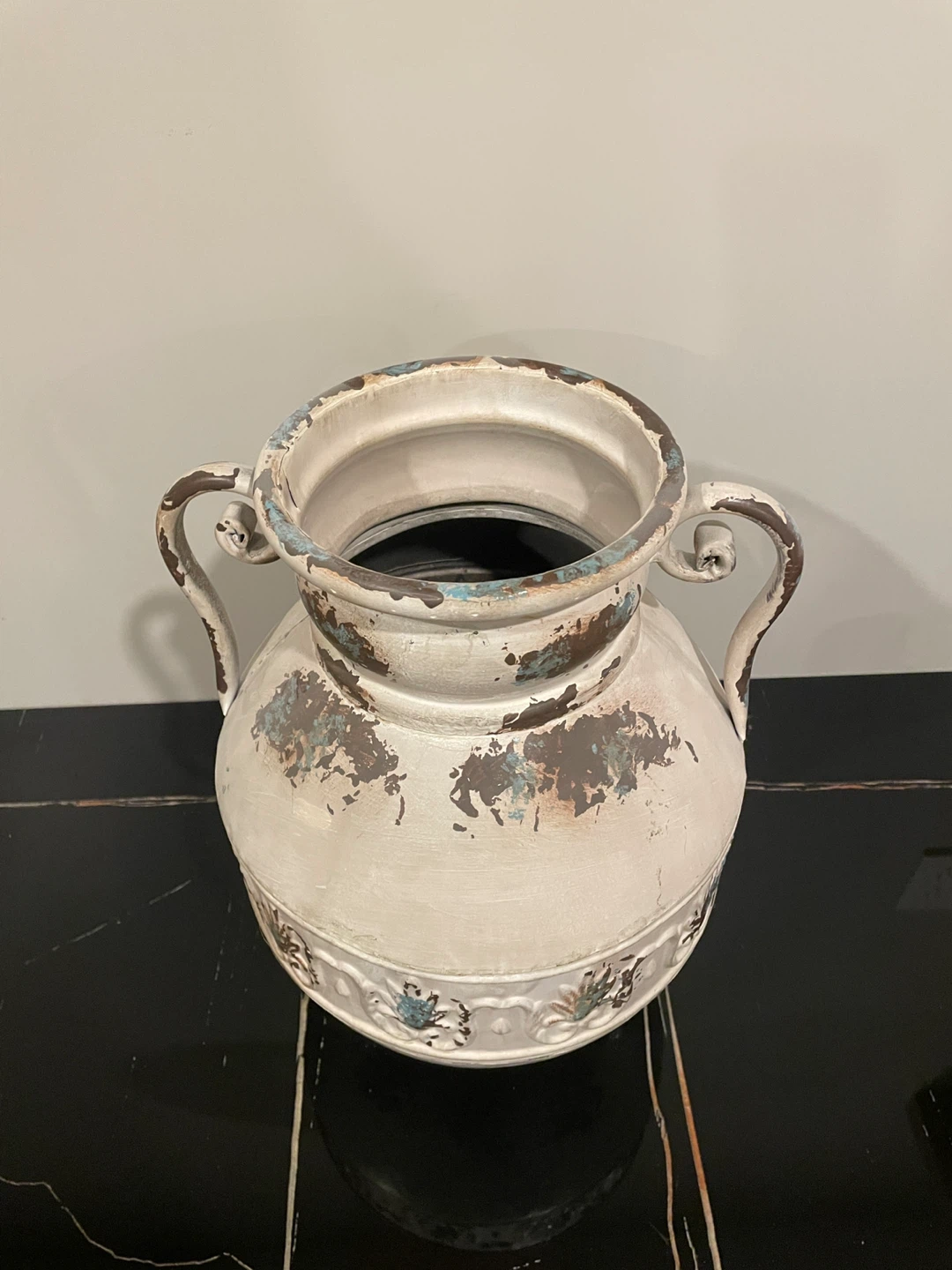 French Country style Metal Vase - photo 2