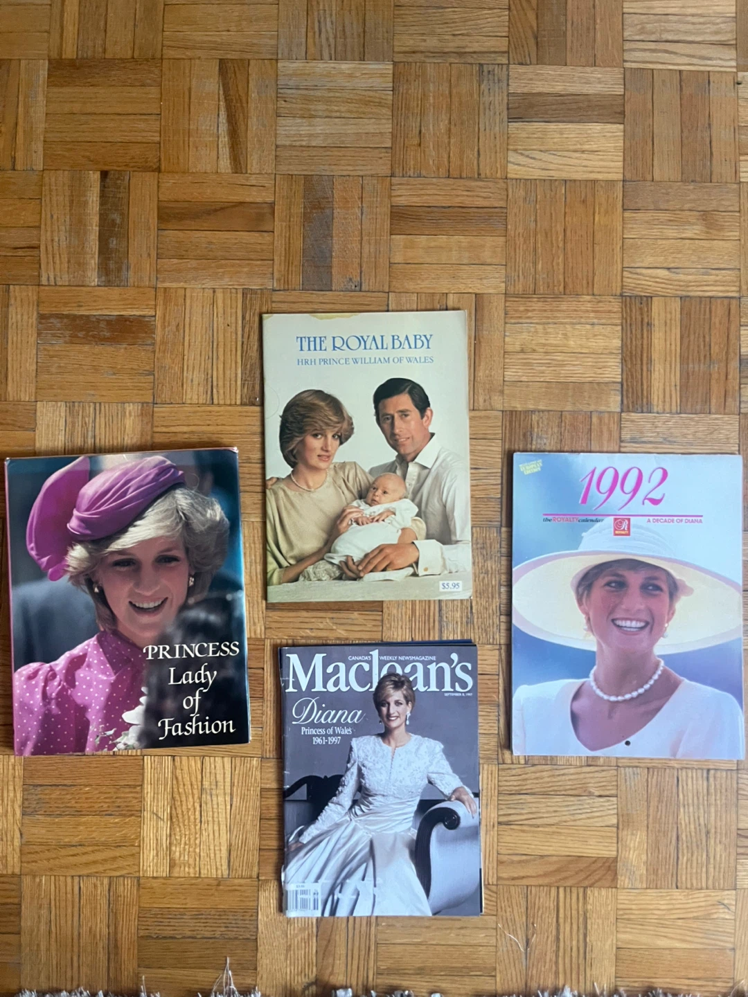 Collection of Royal Family Magazines and Book