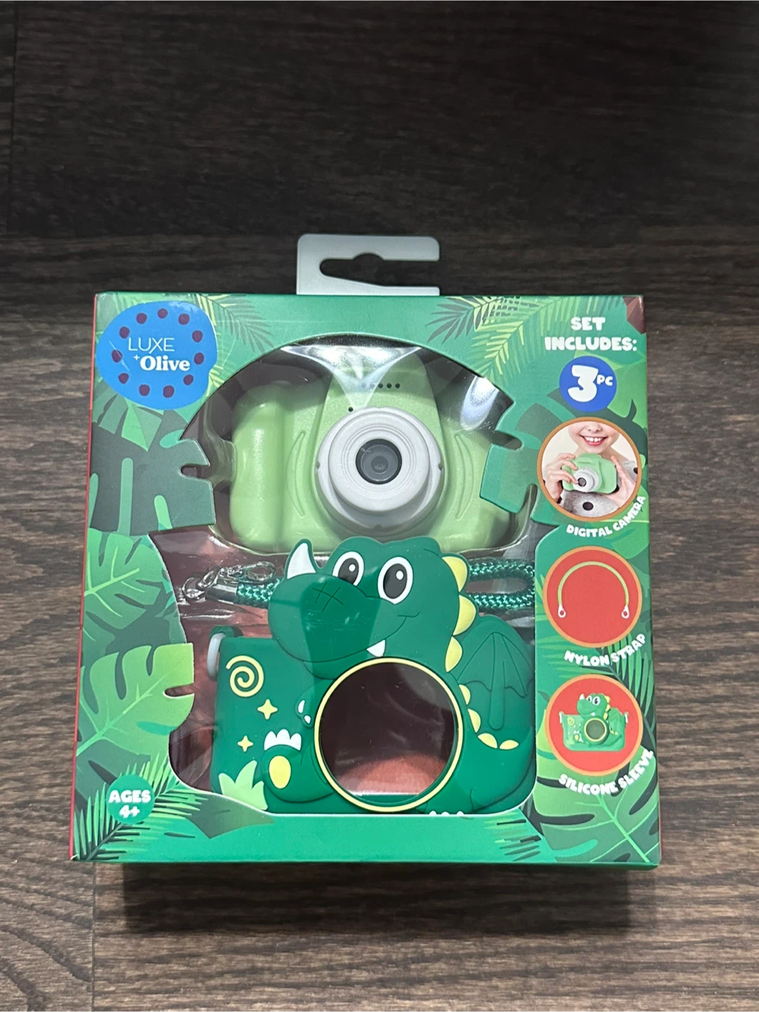Luxe + Olive Dino Camera Set